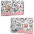 1 EURO, 10 cent, 1 cent - CARTES PIÈCES