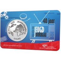 Pays-Bas 5 euros UNC 2021 - 40e anniversaire du NOS Jeugdjournaal