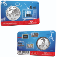 Pays-Bas 5 euros UNC 2021 - 40e anniversaire du NOS Jeugdjournaal