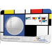 Pays-Bas 5 euros UNC 2022 - Piet Mondrian
