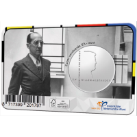 Pays-Bas 5 euros UNC 2022 - Piet Mondrian