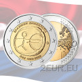 Pays-Bas 2 euros UNC 2009 - 10 ans Euro