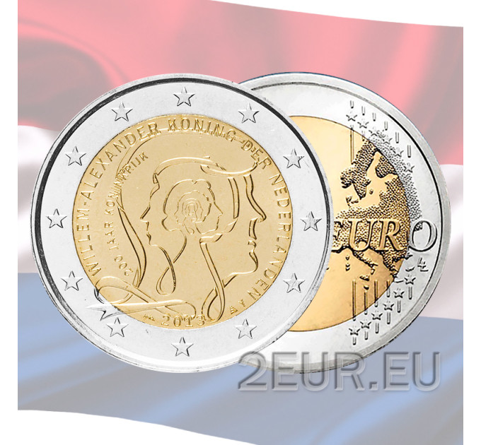 Pays-Bas 2 euros UNC 2013 - 200e anniversaire du Royaume des Pays-Bas