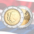 Pays-Bas 2 euros UNC 2013 - Double Portrait - Beatrix et Willem Alexander