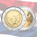 Pays-Bas 2 euros UNC 2014 - 200ème anniversaire du royaume des Pays-Bas