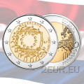 Pays-Bas 2 euros UNC 2015 - 30e anniversaire du drapeau de l'UE
