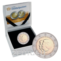 Pays-Bas 2 euros BE 2013 - Double portrait
