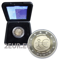 Pays-Bas 2 euros BE 2009 - 10 ans Euro