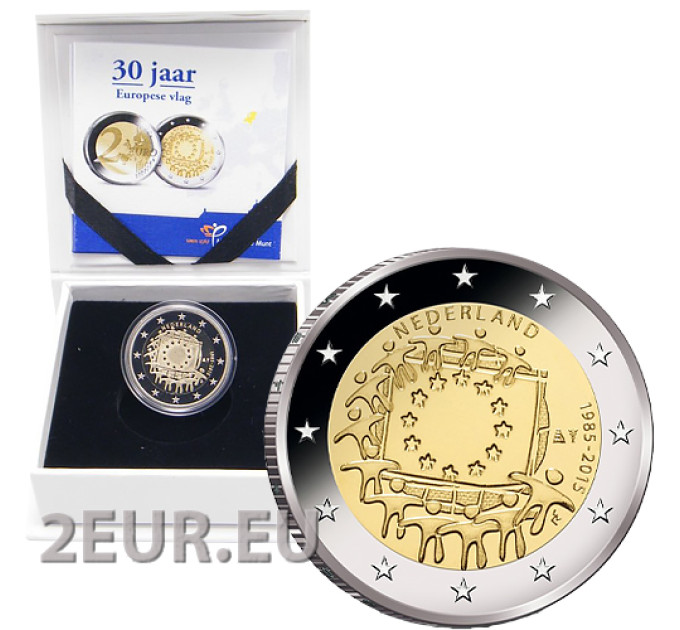 Pays-Bas 2 euros BE 2015 - Le roi Willem-Alexander et la princesse Beatrix