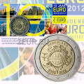 Pays-Bas 2 euros BU 2012 - 10 ans d'Euro Cash  