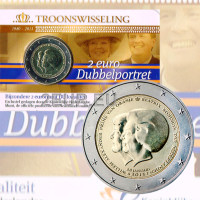 Pays-Bas 2 euros BU 2013 - Beatrix et Willem Alexander  