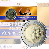 Pays-Bas 2 euros BU 2014 - Roi Willem-Alexander et Princesse Beatrix C/C