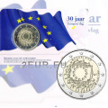 Pays-Bas 2 euros BU 2015 - 30 ans du drapeau UE  
