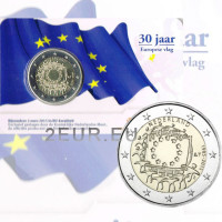 Pays-Bas 2 euros BU 2015 - 30 ans du drapeau UE  