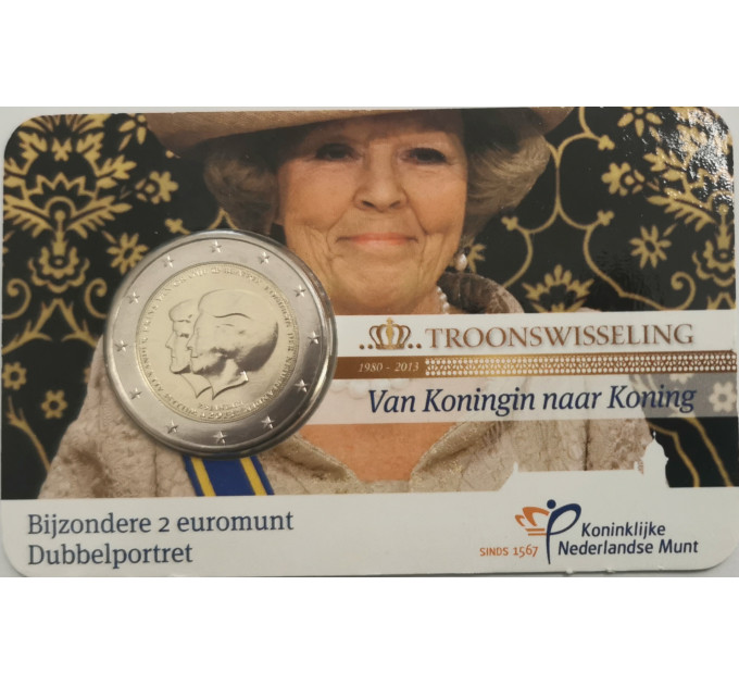 Pays-Bas 2 euros BU 2013 - Beatrix et Willem Alexander  