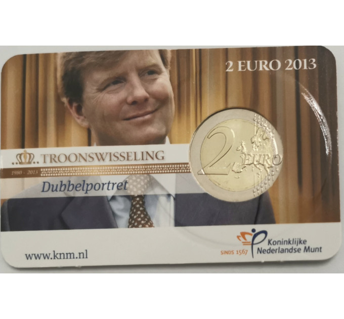 Pays-Bas 2 euros BU 2013 - Beatrix et Willem Alexander  