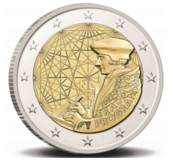 Pays-Bas 2 euros UNC 2022 - 35 ans d'Erasmus
