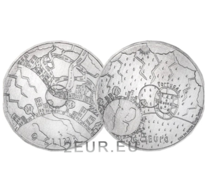 Portugal 5 euros UNC 2022 - Climat
