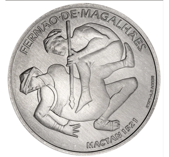Portugal 7,5 euros UNC 2021 - 5ème siècle du tour du monde de Ferdinand Magellan - Mactan 1521