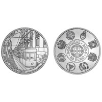 Portugal 7,5 euros UNC 2024 - Capitales ibéro-américaines, Lisbonne