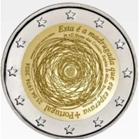 Portugal 2 euros UNC 2024 - 50e anniversaire de la révolution des œillets