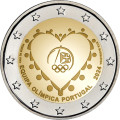 Portugal 2 euros UNC 2024 - Jeux olympiques