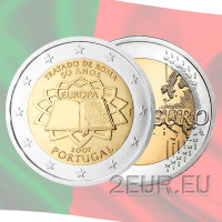 Portugal 2 euros UNC 2007 - 50 ans du Traité de Rome