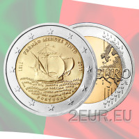 Portugal 2 euros UNC 2011 - 500e anniversaire de la naissance de Fernao Mendes Pinto