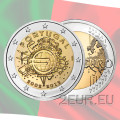 Portugal 2 euros UNC 2012 - 10 ans d'Euro Cash