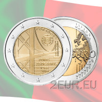 Portugal 2 euros UNC 2016 - 50 ans de l'inauguration du pont du 25 avril