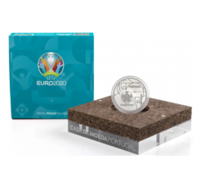 Portugal 2,5 euros argent BE 2020 - Euro 2020
