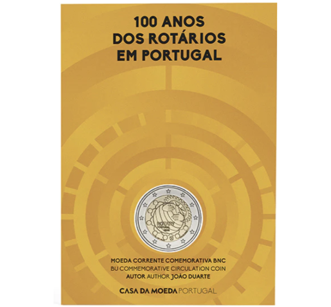 Portugal 2 euros BU 2026 - Centenaire de la Fondation Rotary au Portugal
