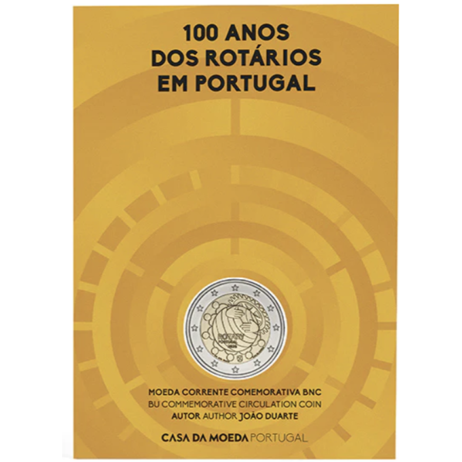 Portugal 2 euros BU 2026 - Centenaire de la Fondation Rotary au Portugal
