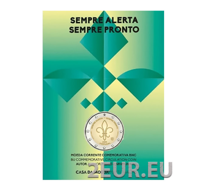 Portugal 2 euros BU 2025 - Scoutisme mondial