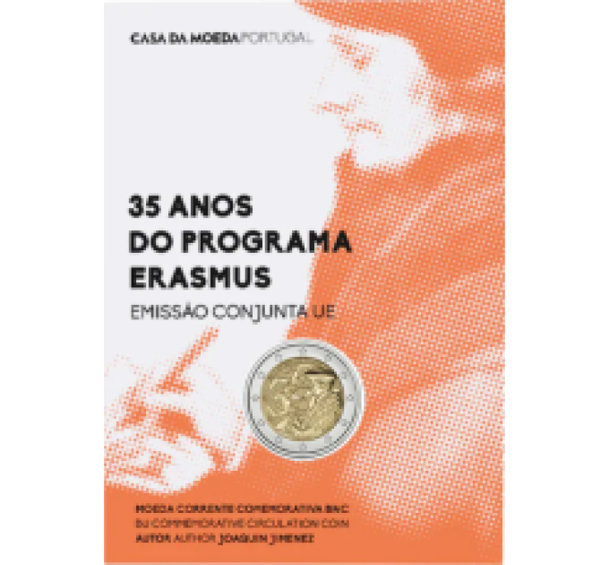 Portugal 2 euros BU 2022 - 35 ans d'Erasmus  