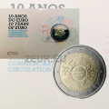 Portugal 2 euros BE 2012 - 10 Ans d'Euro Cash  