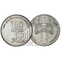 Portugal 2,5 euros UNC 2013 - 150e anniversaire de la Croix-Rouge