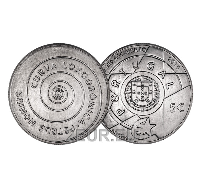 Portugal 5 euros UNC 2019 - Programme Europa Star - Renaissance