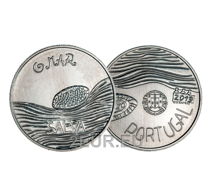Portugal 5 euros UNC 2019 - La Mer Dessinée par un Enfant