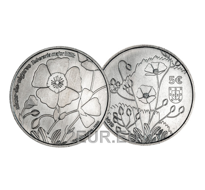Portugal 5 euros UNC 2019 - Tuberaria Major