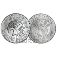 Portugal 5 euros UNC 2019 - 45ème Anniversaire de la Révolution des Œillets Portugal 5 euros UNC 2019 - 45ème Anniversaire de la Révolution des Œillets