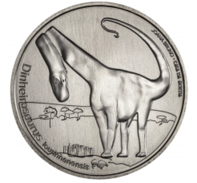 Portugal 5 euros UNC 2021 - Dinheirosaurus Lourinhanensis