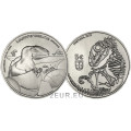Portugal 5 euros UNC 2022 - Dinosaures au Portugal