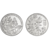 Portugal 5 euros UNC 2023 - Menthe verte à longues feuilles