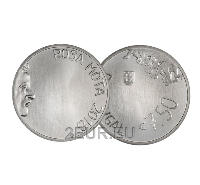 Portugal 7,5 euros UNC 2018 - Rosa Mota