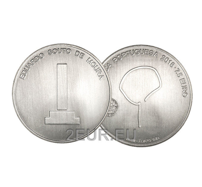 Portugal 7,5 euros UNC 2018 - Architecture portugaise - Souto Moura