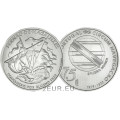 Portugal 7,5 euros UNC 2022 - 500e anniversaire de la première circumnavigation de la Terre par Magellan - Elcano 1522