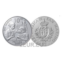 Saint-Marin 10 euros BU 2020 - Pro I.S.S