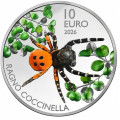 Saint-Marin 10 euros BU 2026 - Coccinelle Araignée