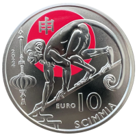 Saint-Marin 10 euros BU 2024 - Calendrier Lunaire Chinois - "Guenon"